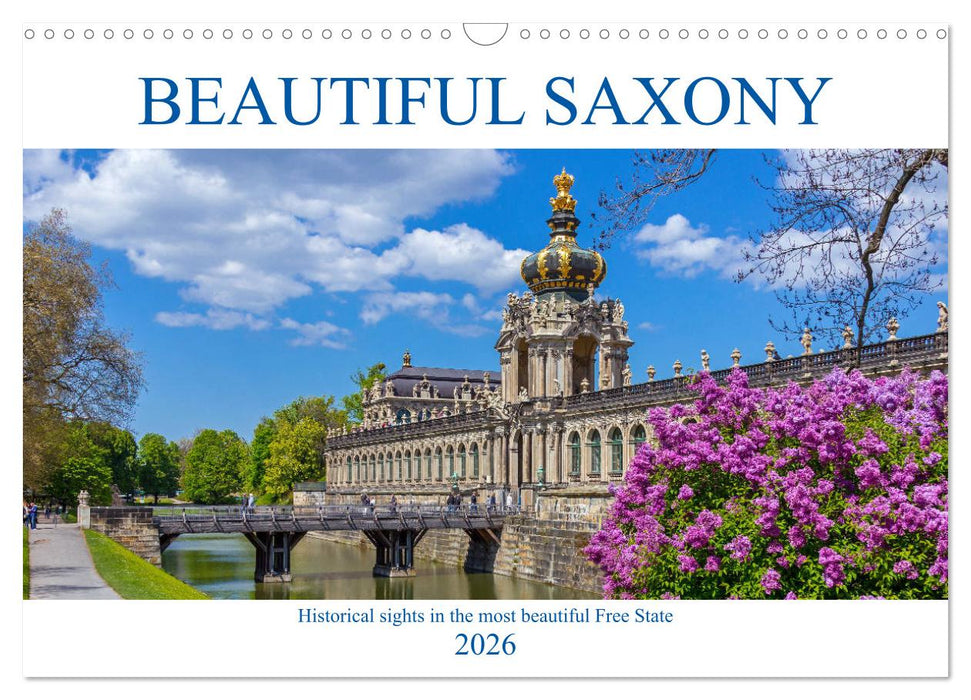 Beautiful Saxony (CALVENDO Monthly Calendar 2026)