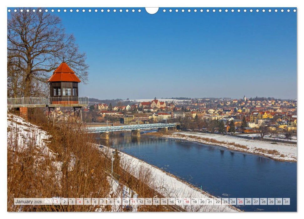 Beautiful Saxony (CALVENDO Monthly Calendar 2026)