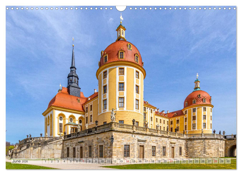 Beautiful Saxony (CALVENDO Monthly Calendar 2026)