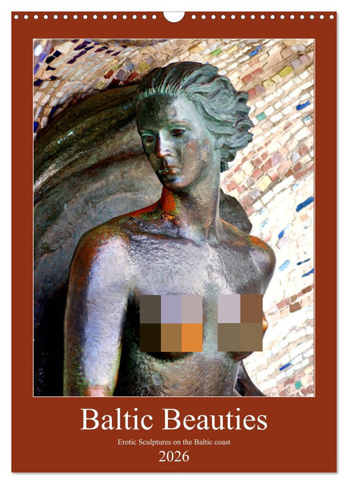 Baltic Beauties - Erotic sculptures on the Baltic coast (CALVENDO Monthly Calendar 2026)