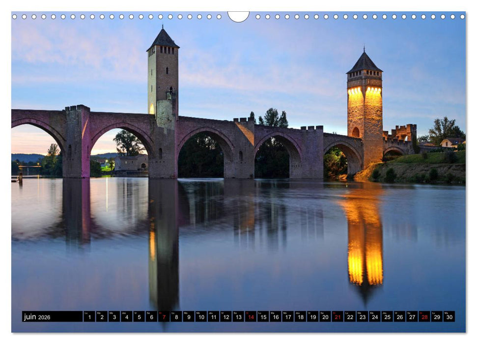 Collection Terre OCCITANIE (CALVENDO Calendrier mensuel 2026)