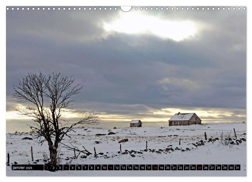 Collection Terre AVEYRON (CALVENDO Calendrier mensuel 2026)