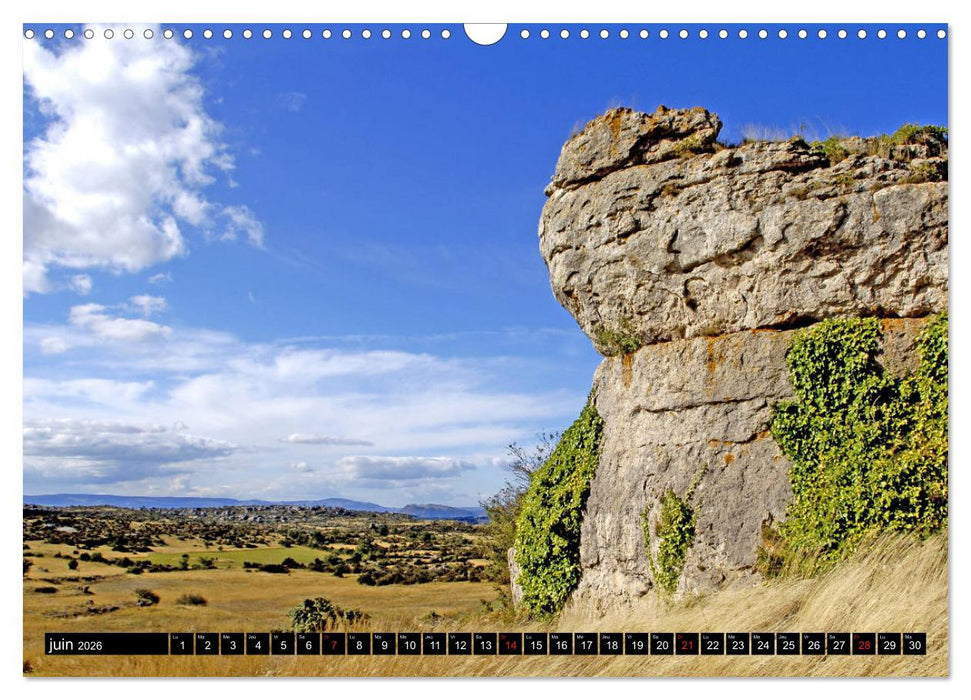 Collection Terre AVEYRON (CALVENDO Calendrier mensuel 2026)