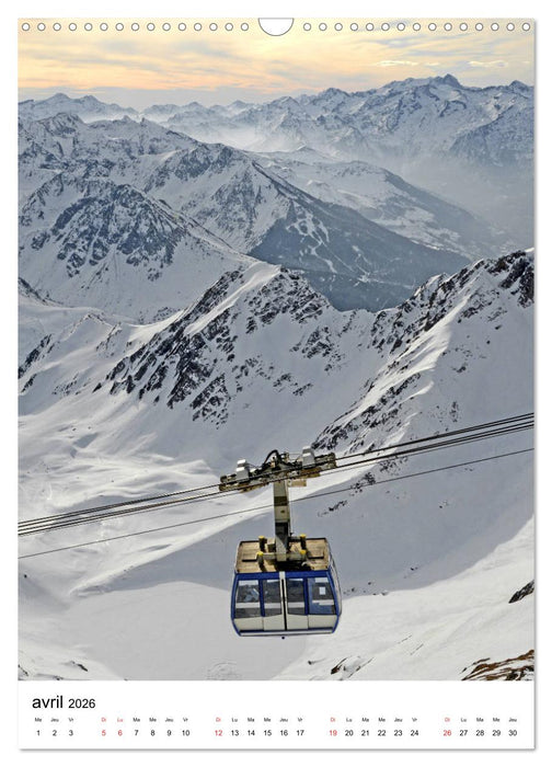 PIC DU MIDI Pyrénées (CALVENDO Calendrier mensuel 2026)