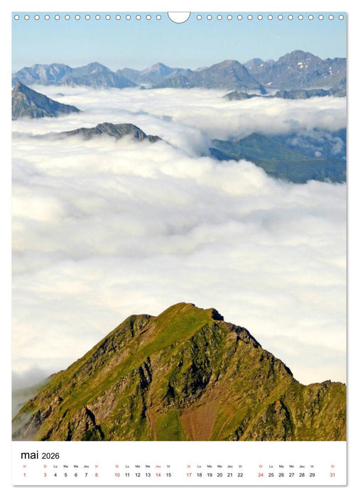 PIC DU MIDI Pyrénées (CALVENDO Calendrier mensuel 2026)