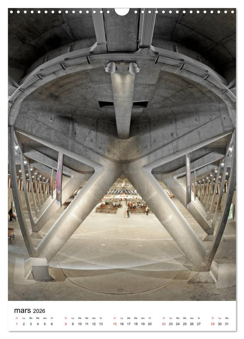 LOURDES Patrimoine (CALVENDO Calendrier mensuel 2026)