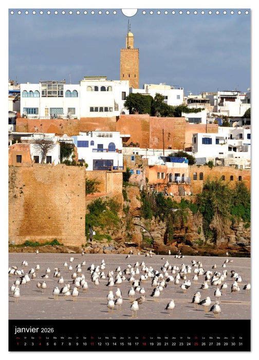 Collection MAROC RABAT (CALVENDO Calendrier mensuel 2026)