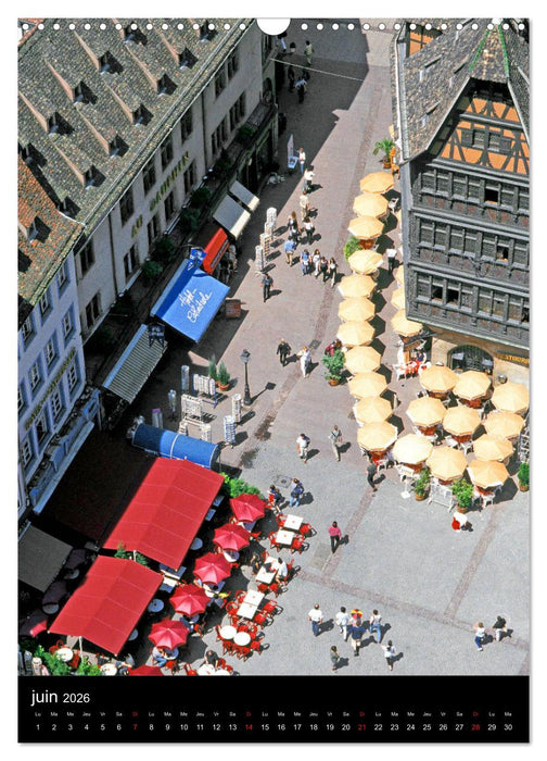 Collection Ville STRASBOURG (CALVENDO Calendrier mensuel 2026)