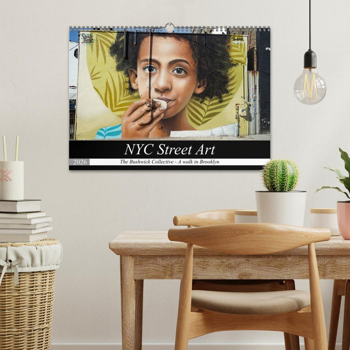 NYC Street Art (CALVENDO Monthly Calendar 2026)