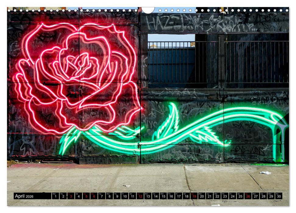 NYC Street Art (CALVENDO Monthly Calendar 2026)