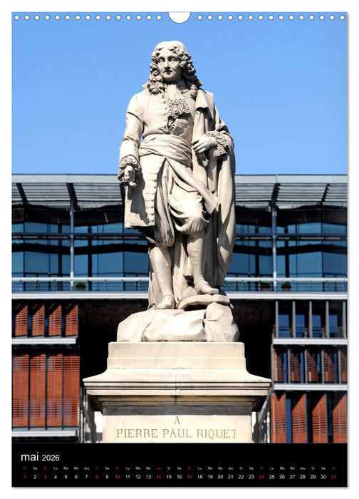 Collection Ville TOULOUSE (CALVENDO Calendrier mensuel 2026)