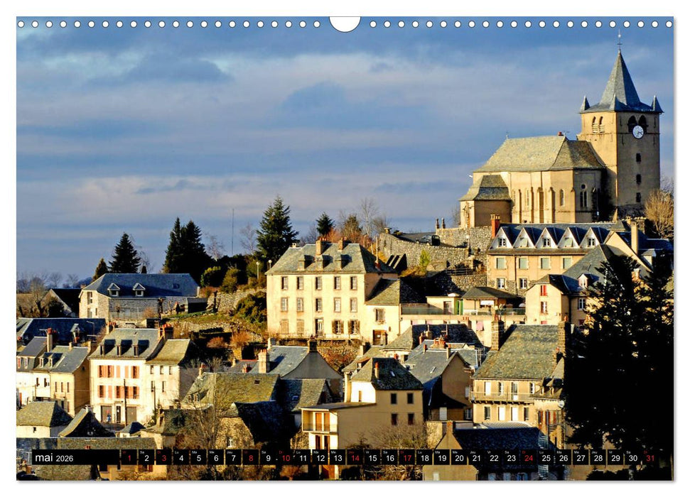 Collection Terre AUBRAC (CALVENDO Calendrier mensuel 2026)