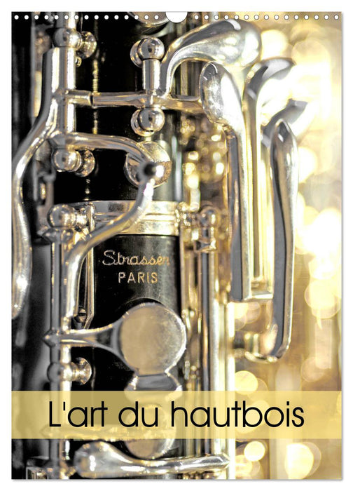 L'art du hautbois (CALVENDO Calendrier mensuel 2026)