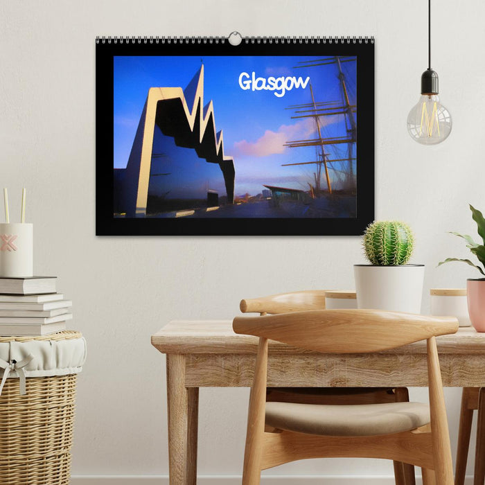 Glasgow (CALVENDO Monthly Calendar 2026)