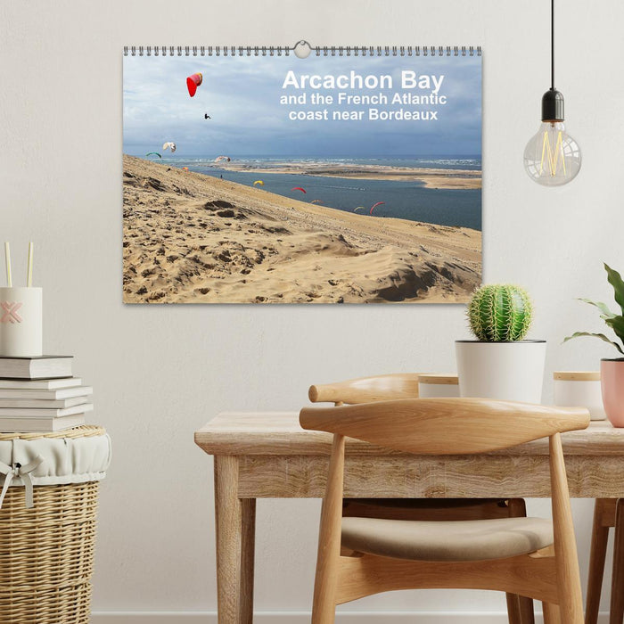 Arcachon Bay and the French Atlantic coast near Bordeaux (CALVENDO Monthly Calendar 2026)