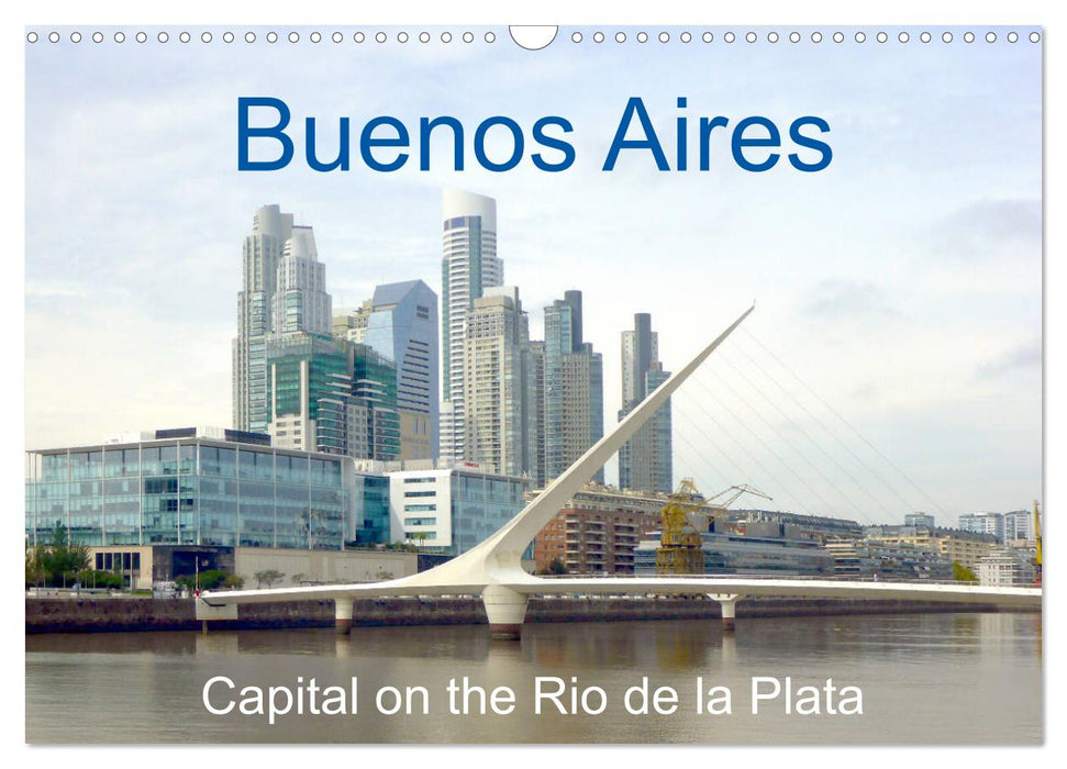 Buenos Aires - Capital on the Rio de la Plata (CALVENDO Monthly Calendar 2026)