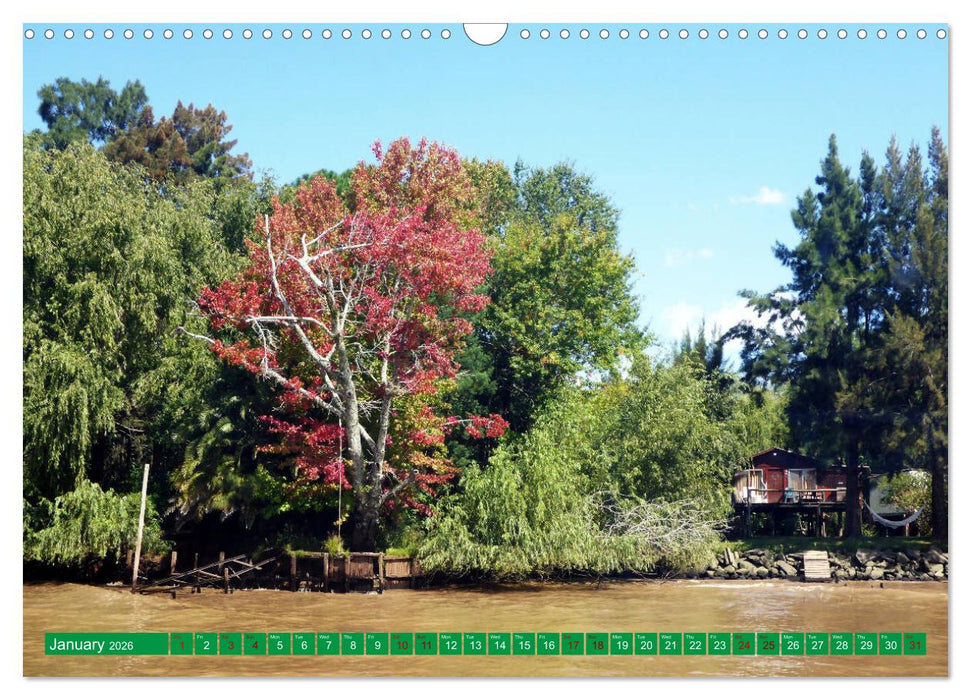 Buenos Aires - Capital on the Rio de la Plata (CALVENDO Monthly Calendar 2026)