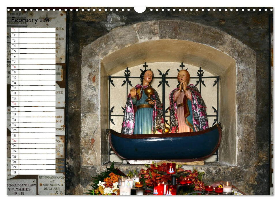 Mary Magdalene in Provence (CALVENDO Monthly Calendar 2026)