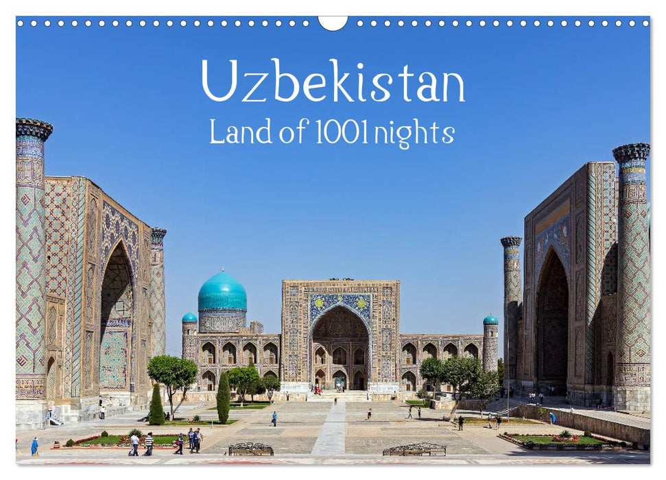 Uzbekistan Land of 1001 nights (CALVENDO Monthly Calendar 2026)