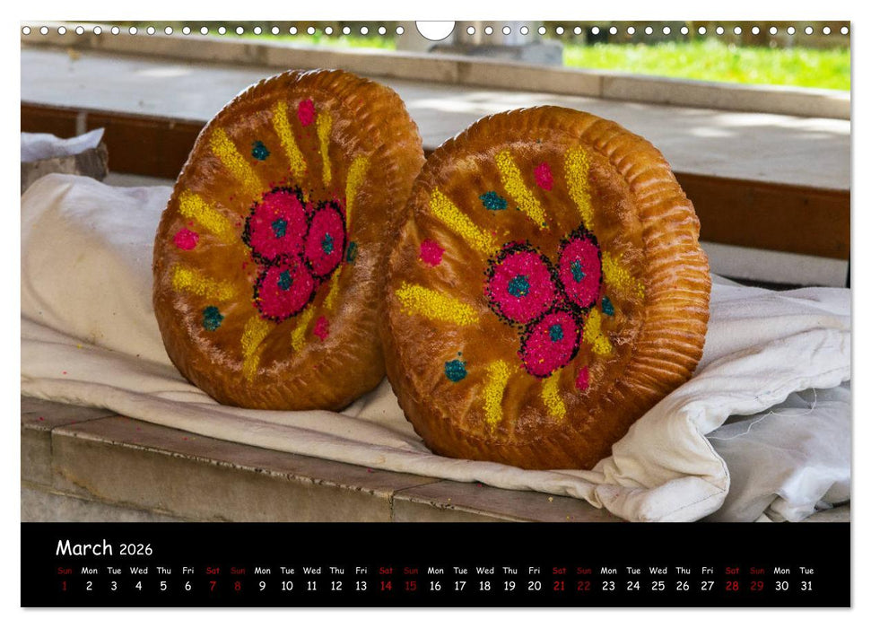 Uzbekistan Land of 1001 nights (CALVENDO Monthly Calendar 2026)