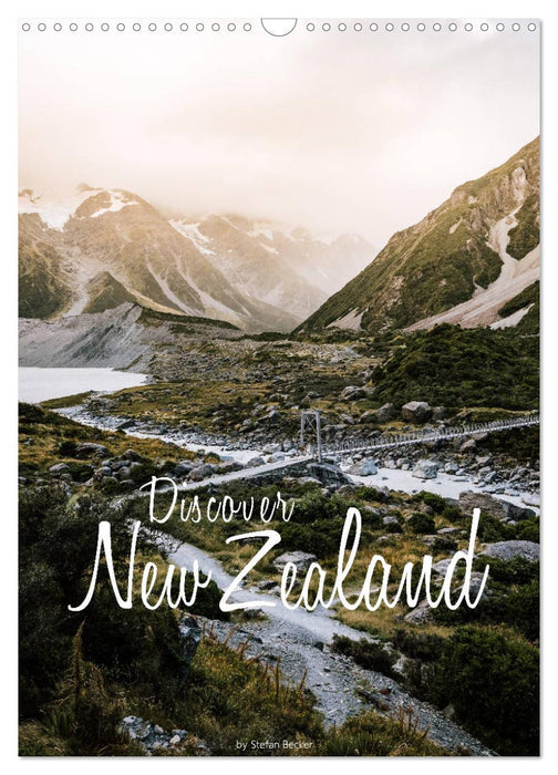 Discover New Zealand (CALVENDO Monthly Calendar 2026)