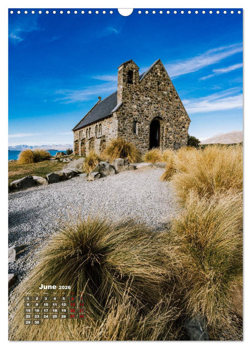Discover New Zealand (CALVENDO Monthly Calendar 2026)