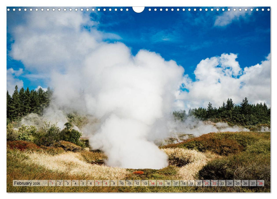 New Zealand - At the end of the world (CALVENDO Monthly Calendar 2026)