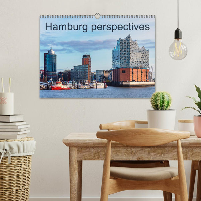 Hamburg perspectives (CALVENDO Monthly Calendar 2026)