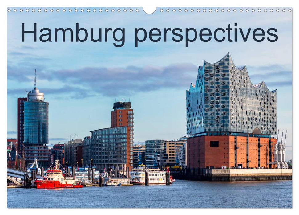 Hamburg perspectives (CALVENDO Monthly Calendar 2026)
