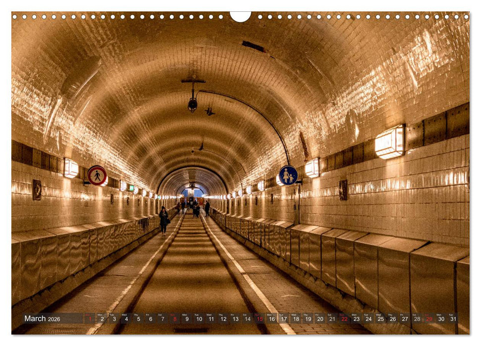 Hamburg perspectives (CALVENDO Monthly Calendar 2026)