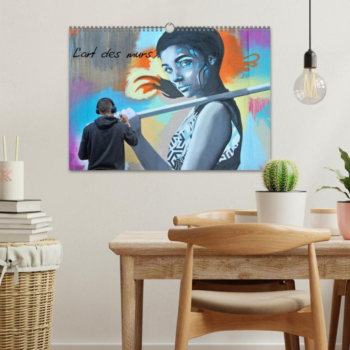 L'art des murs (CALVENDO Calendrier mensuel 2026)