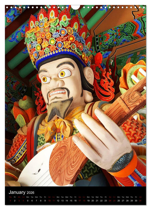 IMAGES OF SOUTH KOREA, THE LAND OF THE MORNING CALM (CALVENDO Monthly Calendar 2026)