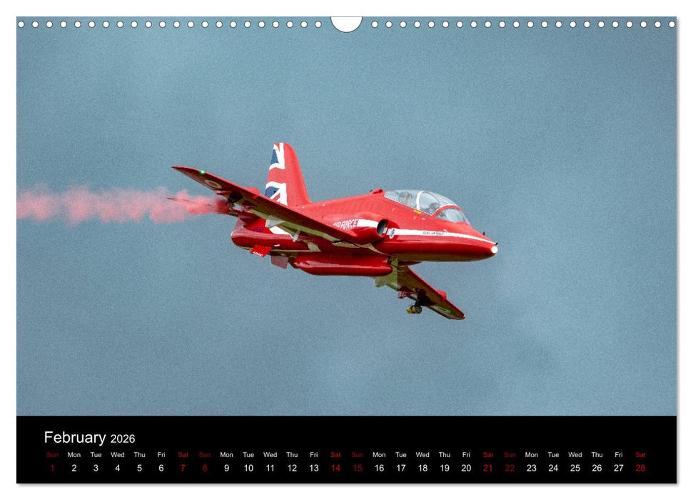 Dream Jets of RC (CALVENDO Monthly Calendar 2026)