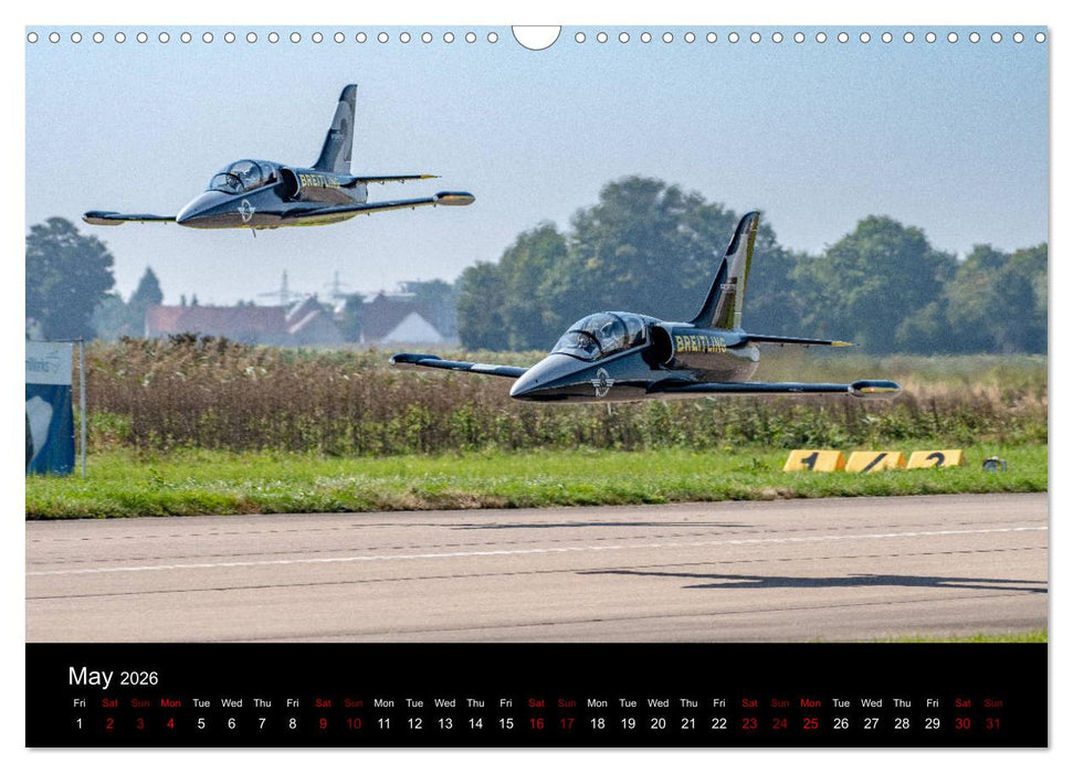 Dream Jets of RC (CALVENDO Monthly Calendar 2026)