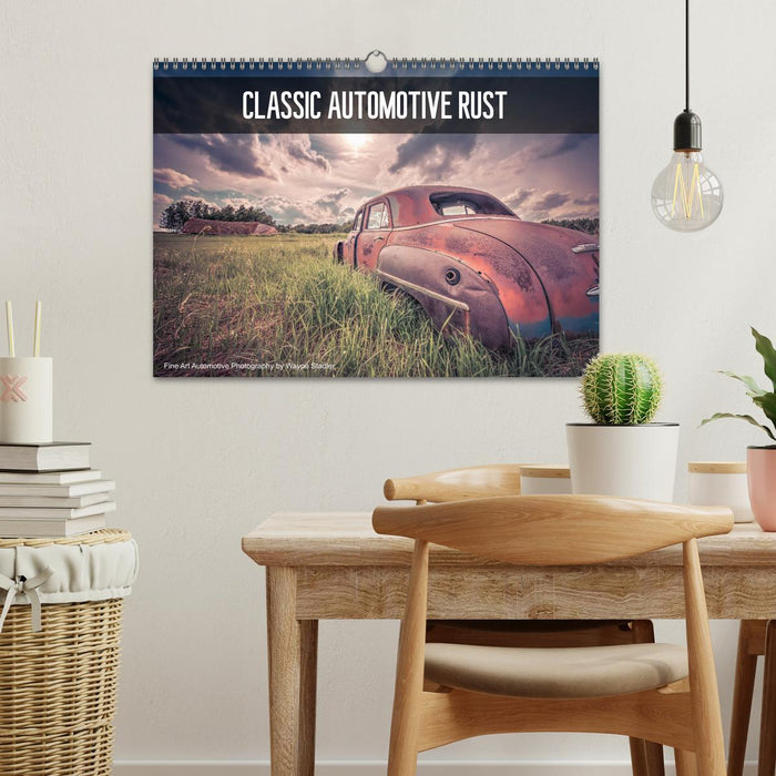 Classic Automotive Rust (CALVENDO Monthly Calendar 2026)