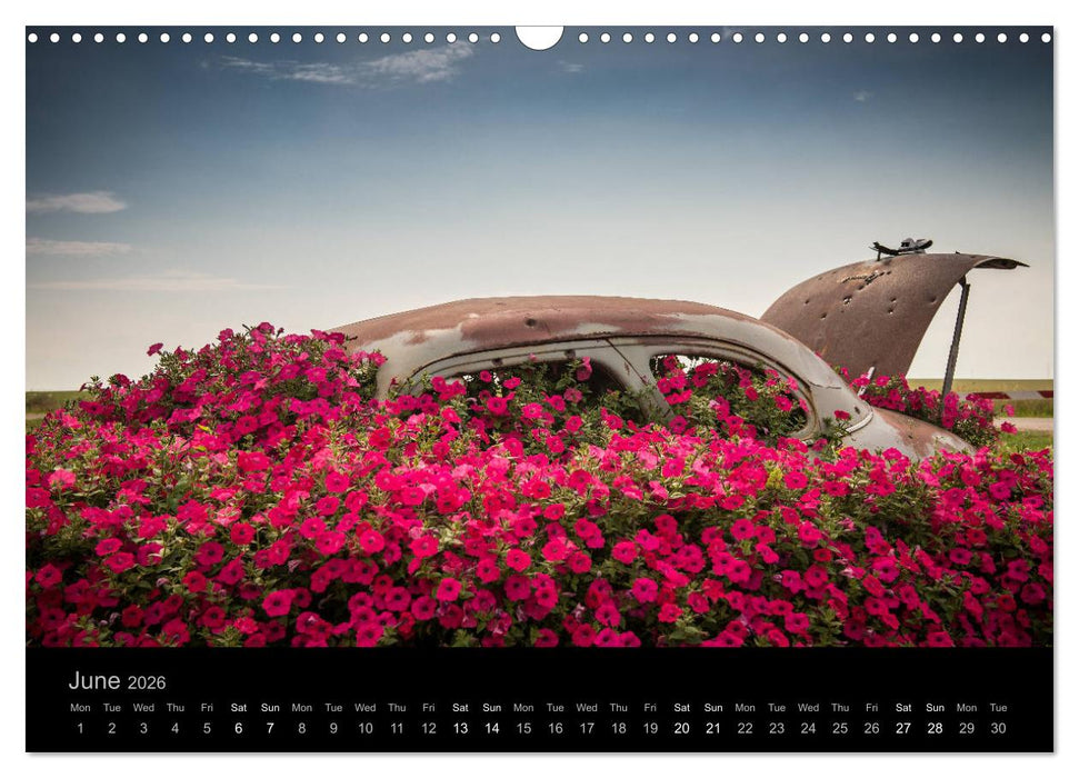 Classic Automotive Rust (CALVENDO Monthly Calendar 2026)