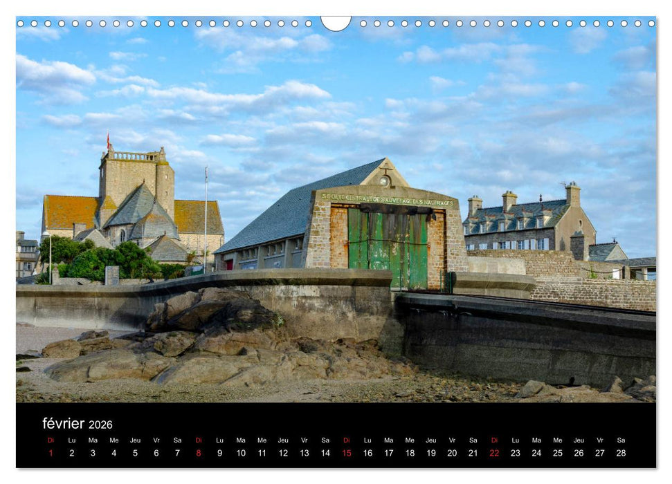 Barfleur Un port normand sur la Manche (CALVENDO Calendrier mensuel 2026)
