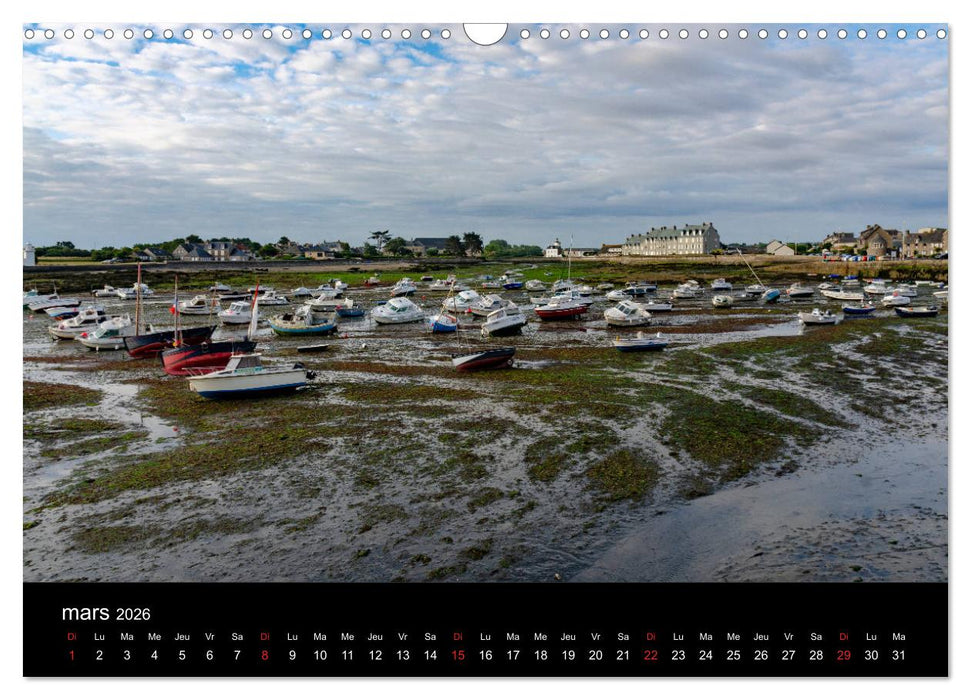 Barfleur Un port normand sur la Manche (CALVENDO Calendrier mensuel 2026)