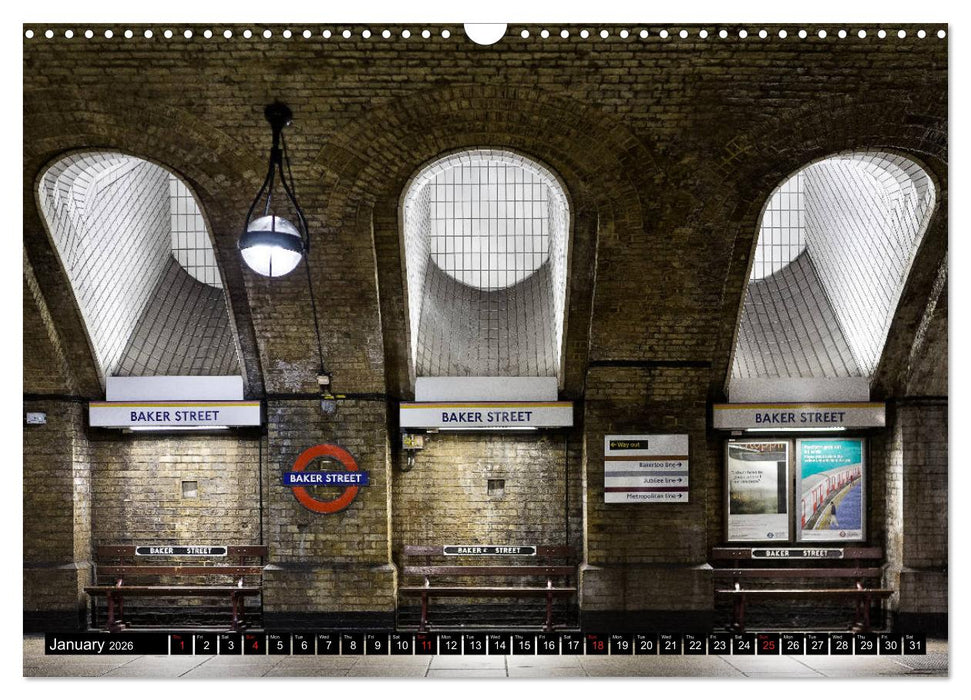 Landmarks of London (CALVENDO Monthly Calendar 2026)