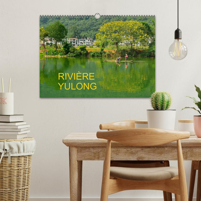 RIVIÈRE YULONG (CALVENDO Calendrier mensuel 2026)