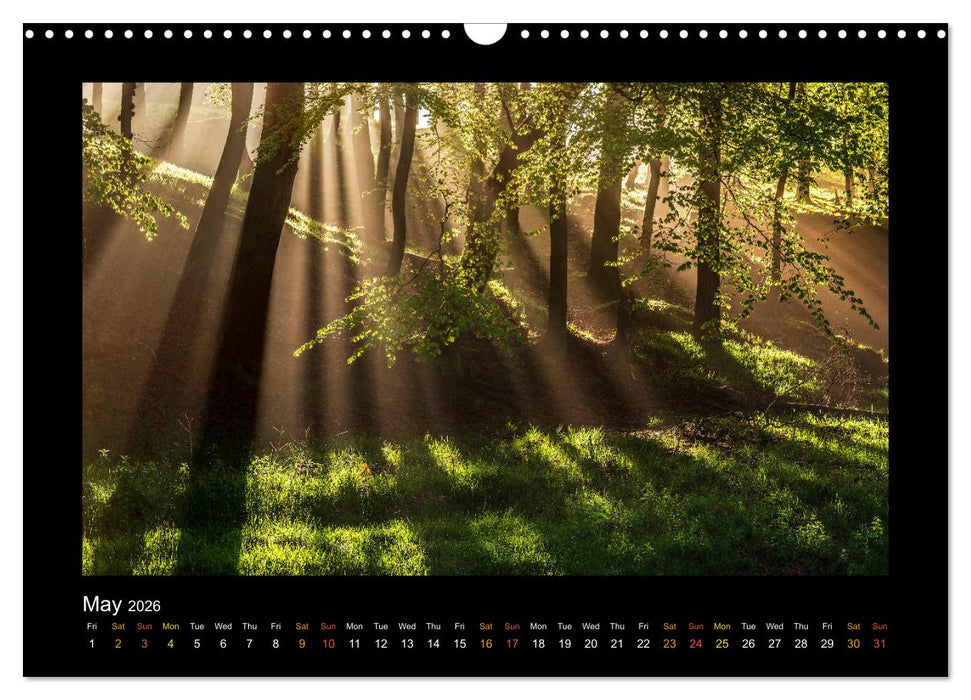 The Changing Seasons of the Peak District (CALVENDO Monthly Calendar 2026)