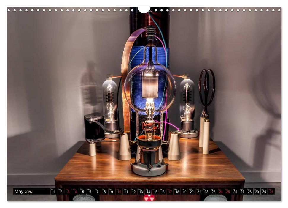 Mr Carlson's Lab Electronic Design and Restorations (CALVENDO Monthly Calendar 2026)