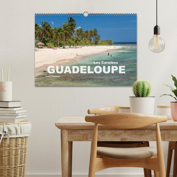 Guadeloupe (CALVENDO Calendrier mensuel 2026)