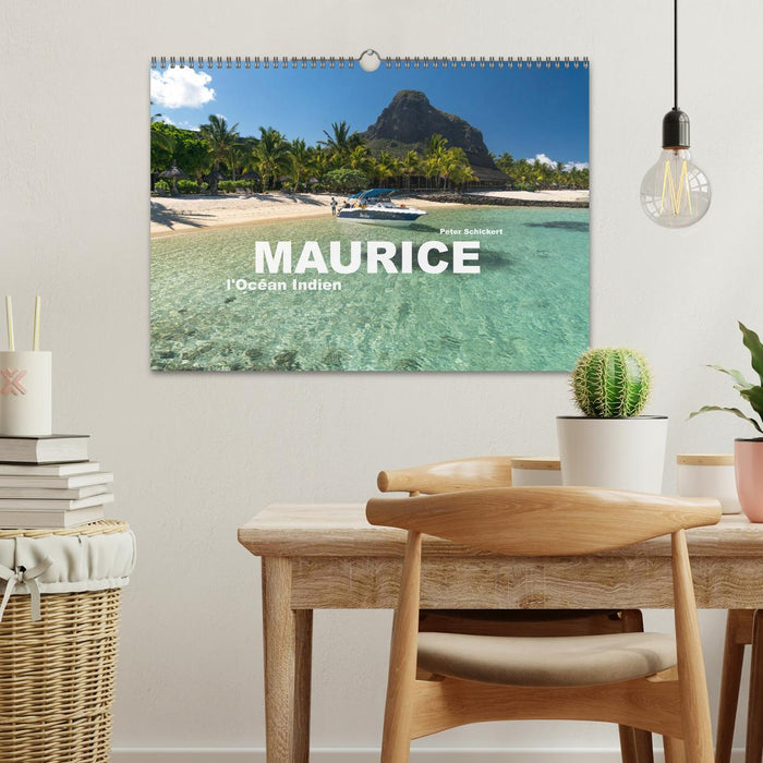 Maurice - l'Océan Indien (CALVENDO Calendrier mensuel 2026)
