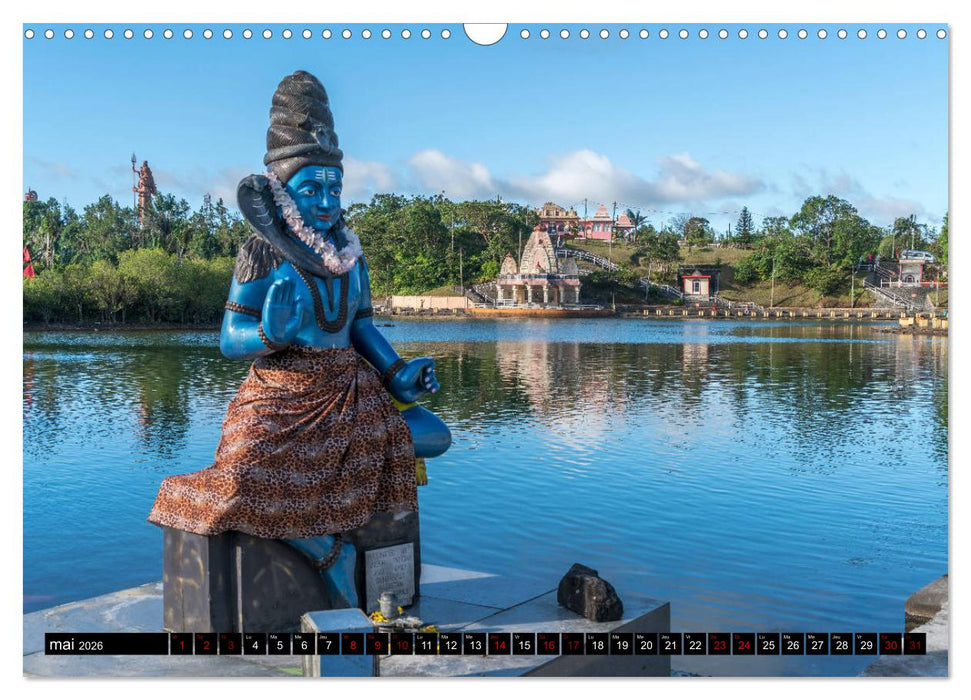 Maurice - l'Océan Indien (CALVENDO Calendrier mensuel 2026)