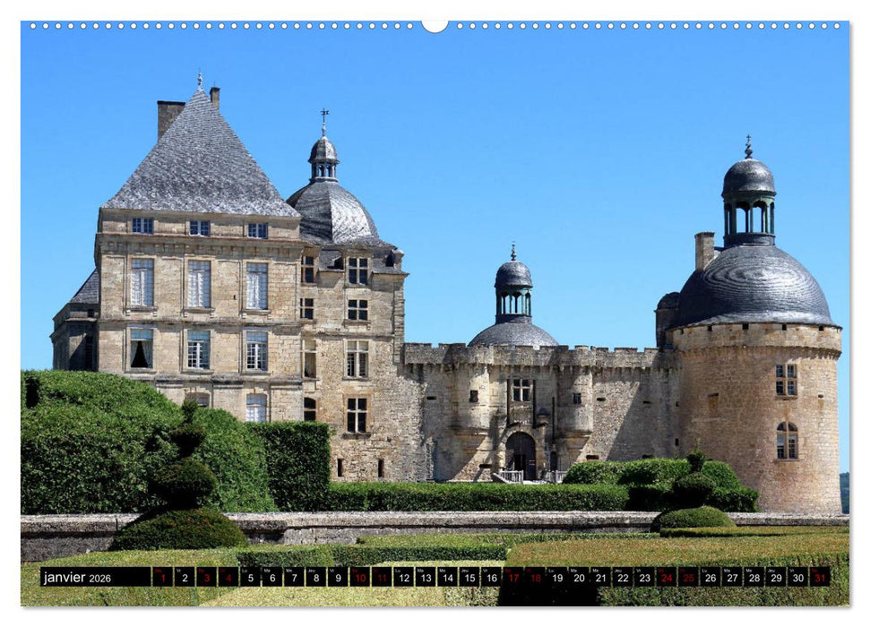 Un été dans le Périgord (CALVENDO Calendrier supérieur 2026)