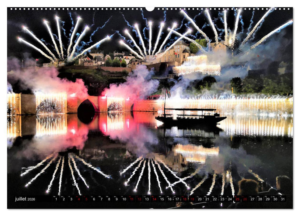 Un été dans le Périgord (CALVENDO Calendrier supérieur 2026)