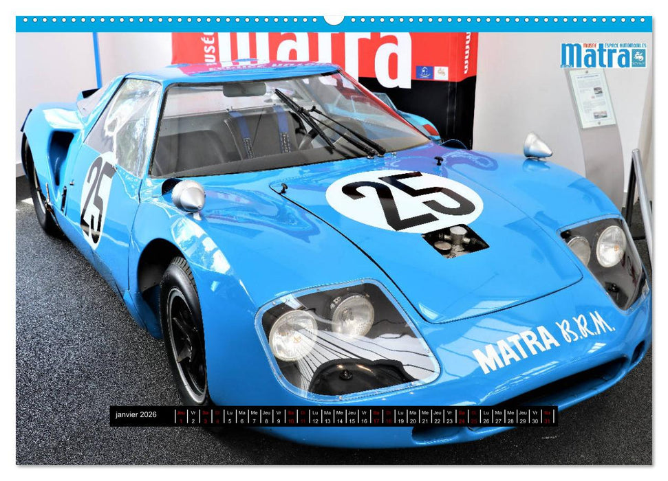 Matra en compétition (CALVENDO Calendrier supérieur 2026)