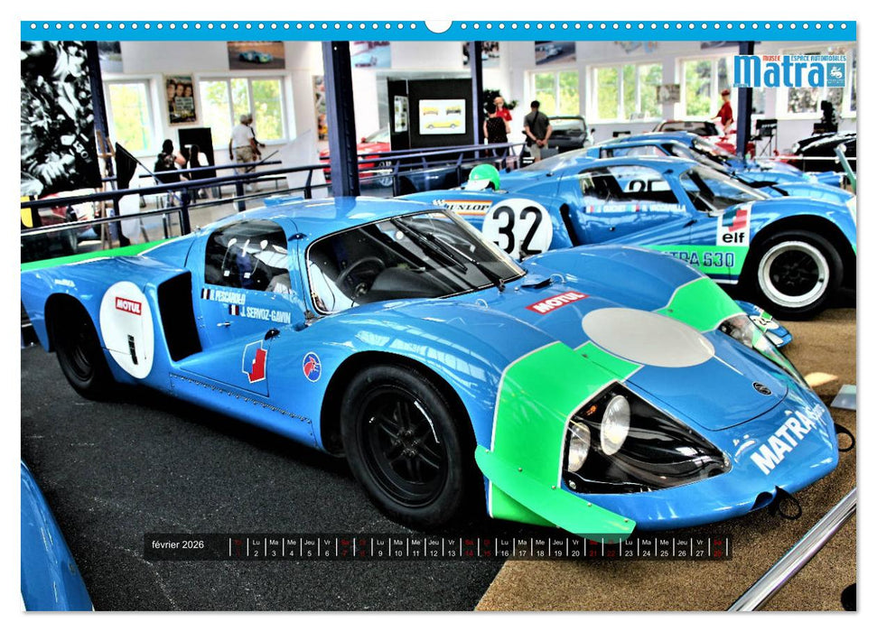 Matra en compétition (CALVENDO Calendrier supérieur 2026)