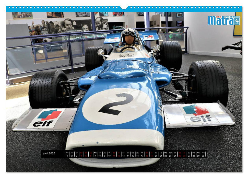 Matra en compétition (CALVENDO Calendrier supérieur 2026)